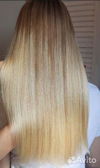 Кератиновое выпрямление волос