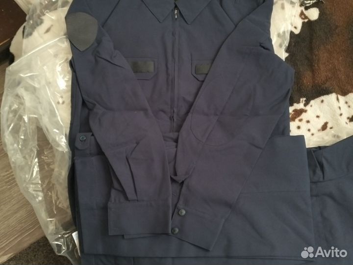 Костюм форма синий