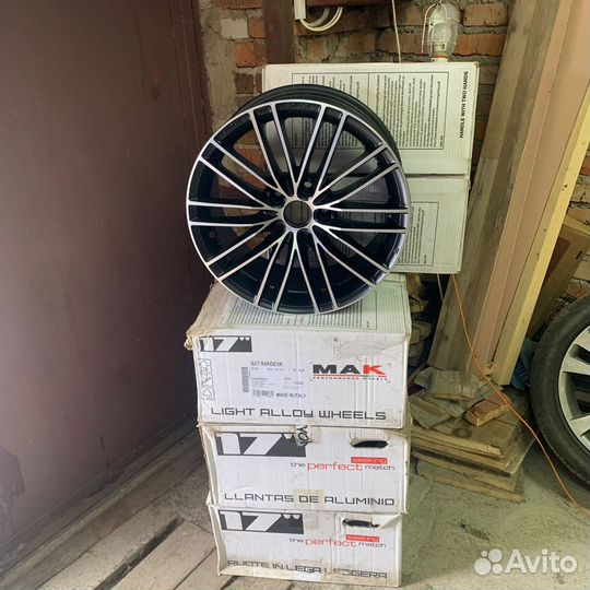 Комплект Дисков Mak Rapide R17Mat Black