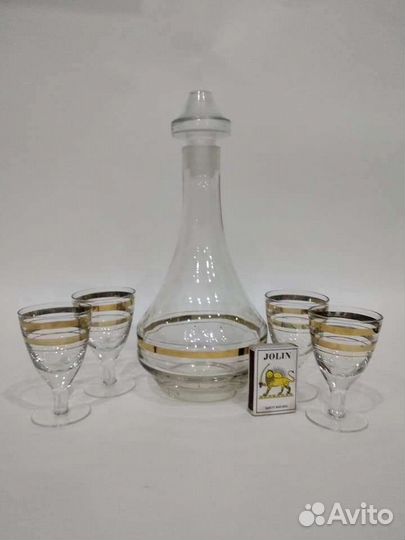 Графин с рюмками СССР