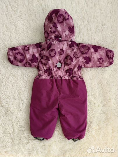 Комбинезон зимний новый для девочки 80р-р