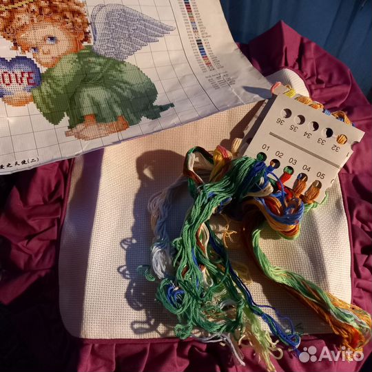 Набор для вышивания-подушка декоративная