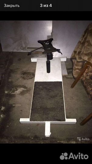 Кожанное кресло педикюрное бу