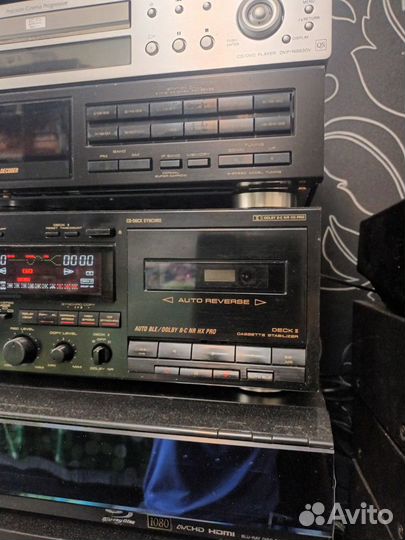 Кассетная дека pioneer ct-w901r