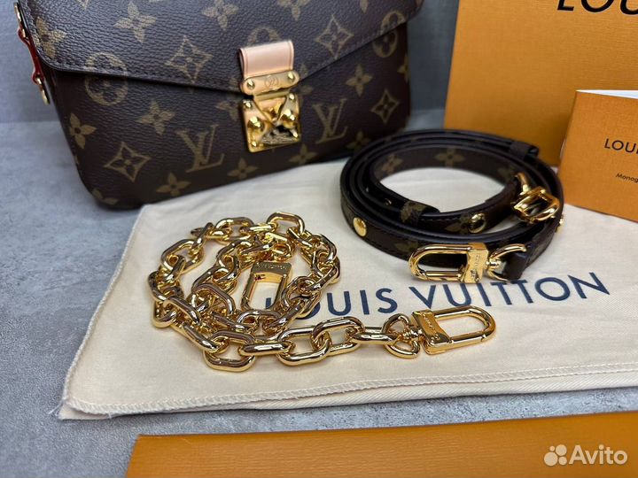 Сумка Louis vuitton pochette metis east west