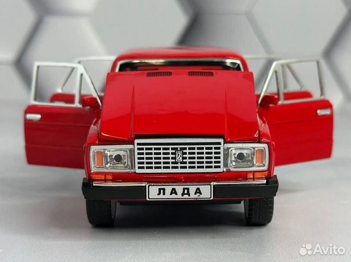 Модель машины ваз 2107 красная