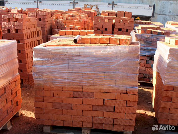 Кирпич красный печной