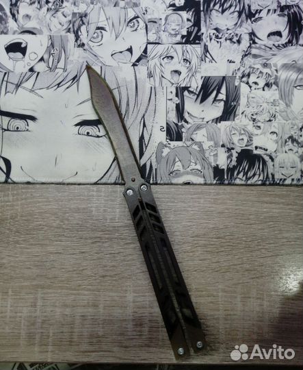 Деревянный нож Бабочка