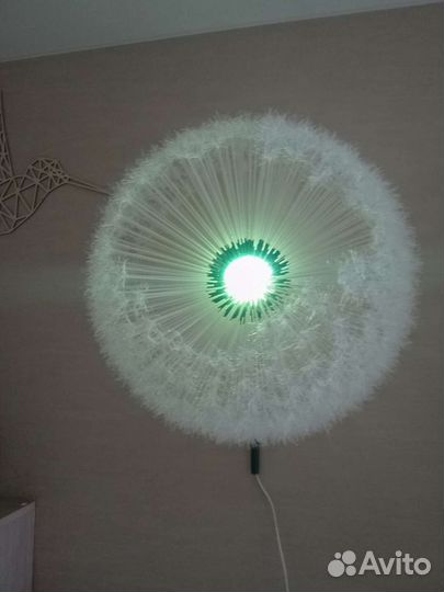 Цветы-светильники -одуванчики