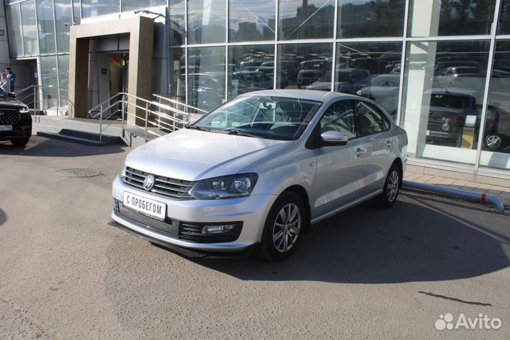 Volkswagen Polo 1.6 AT, 2017, 64 873 км