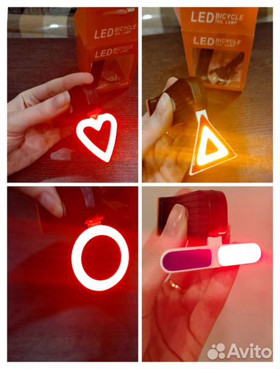 Задний фонарь для велосипеда стоп сигнал