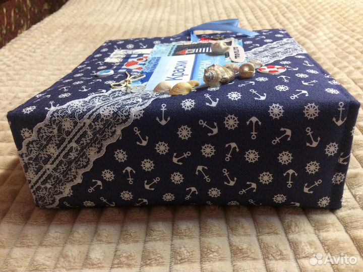 Фотоальбом в морском стиле