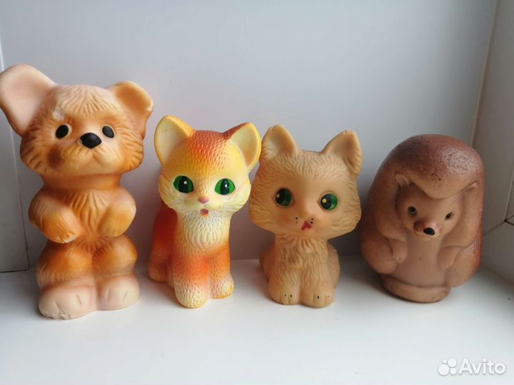 Резиновые игрушки СССР