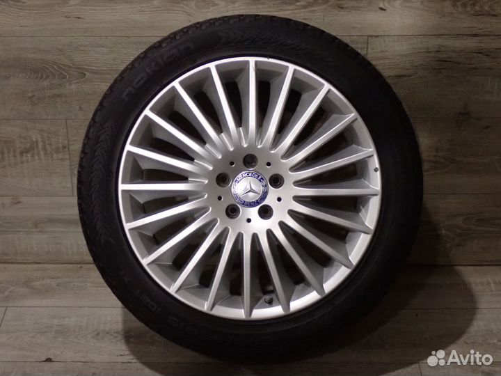 Комплект оригинальных колес Mercedes W222 R19 зима
