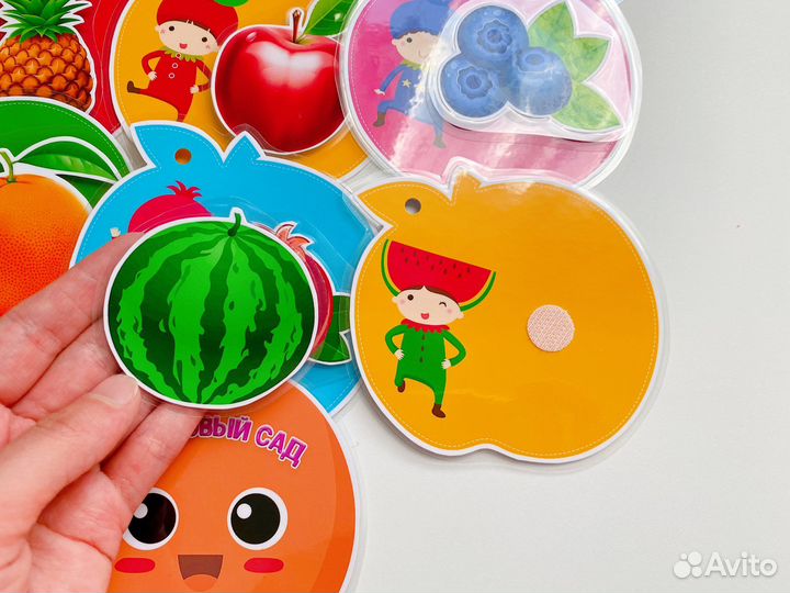 Развивающие игры на липучках. Игры на заказ