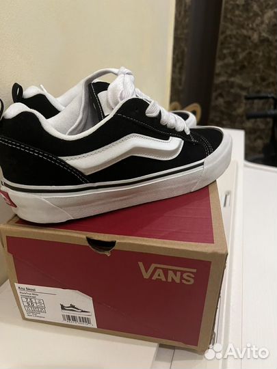 Vans knu skool черные