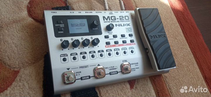 Процессор эффектов, Nux Cherub MG-20