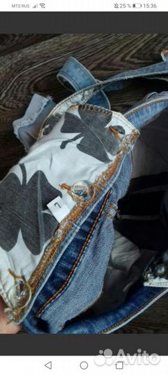 Джинсовый комбенизон