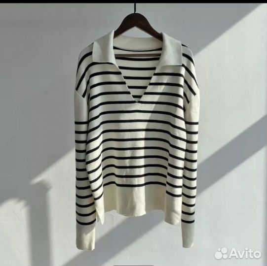 Джемпер с воротником