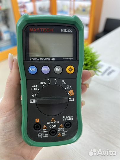 Мультиметр цифровой mastech ms8239c