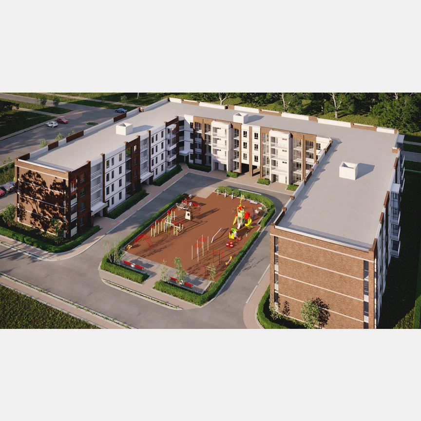 1-к. квартира, 38,9 м², 4/4 эт.