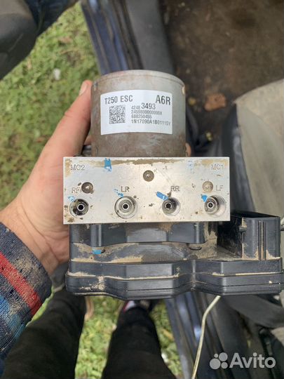 Блок ABS chevrolet авео т250