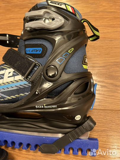 Коньки детские раздвижные