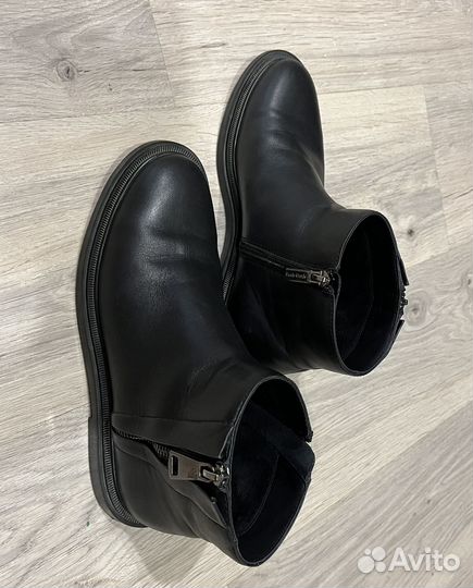 Ботинки женские 38 размера кожаные
