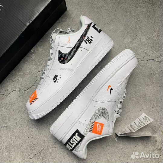 Кроссовки Nike Air Force 1 Just Do IT White