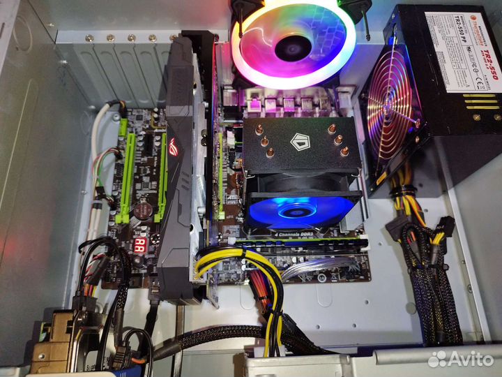 Игровой Компьютер Core i7/3.8Ghz/16Gb/Rx570Strix