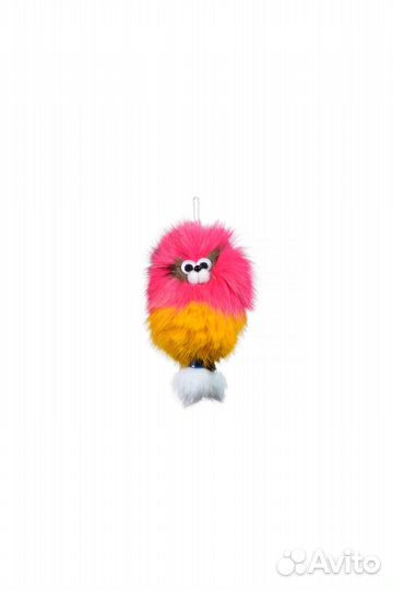 Брелок львенок из натурального меха