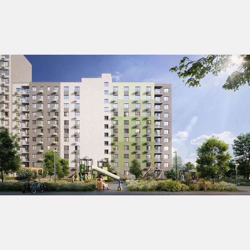 2-к. квартира, 49,7 м², 3/16 эт.