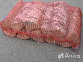 Дрова в сетках
