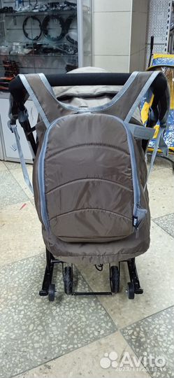 Санки-коляска на 4-х выдвижных колесах ника детям