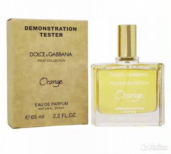 Dolce gabbana fruit collection orange 65мл тестер