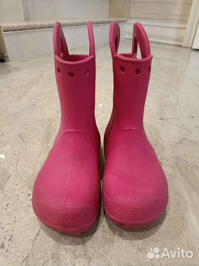 Резиновые сапоги crocs c10
