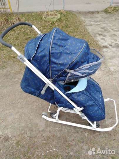 Коляска санки