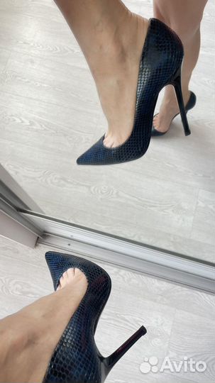 Туфли ноыые кожа Zara 36-37