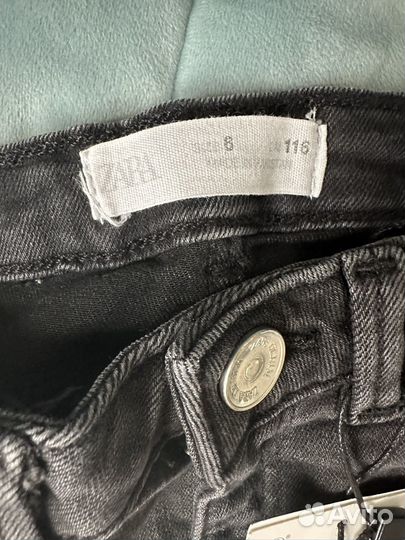 Джинсы zara для девочки 116