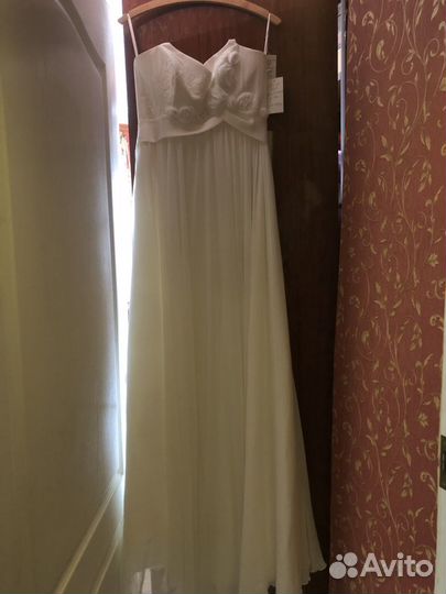 Свадебное платье 46 48 новое