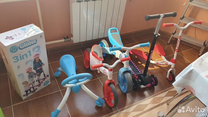 Новый Детский транспорт Yvolution все виды