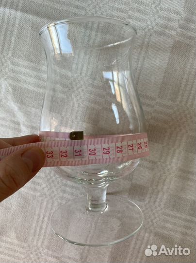 Ваза стекло бокал на ножке