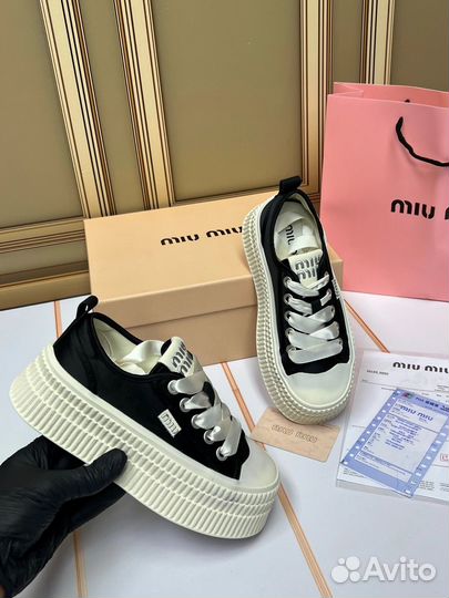 Кеды женские MIU MIU