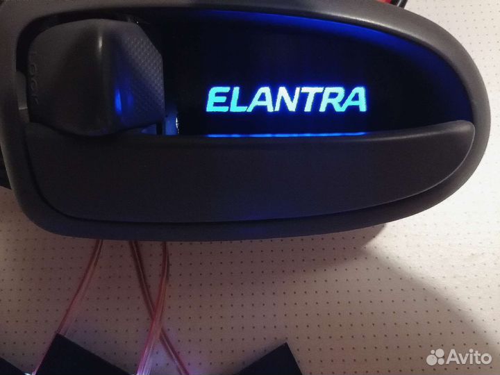 Подсветка ручек салона Hyundai sonata, elantra