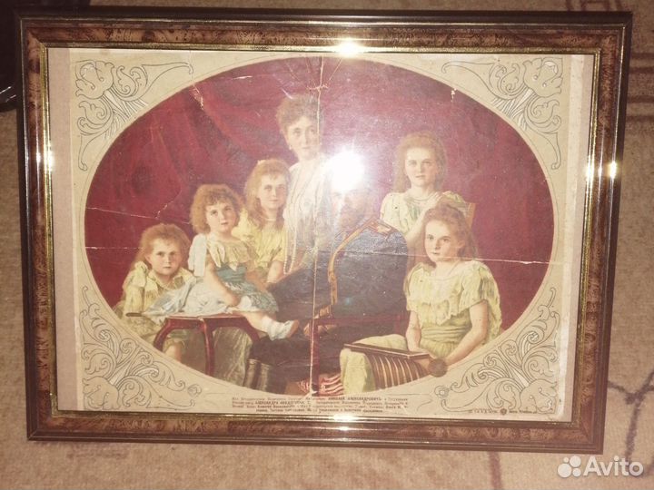 Старинная литография