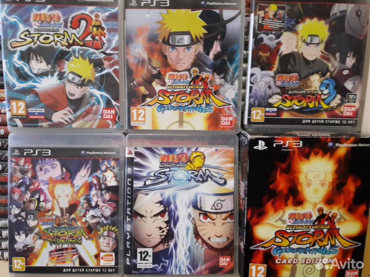 Игры для PS3 серии Naruto Shippuden