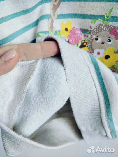 Костюм флисовый на девочку 86 размер