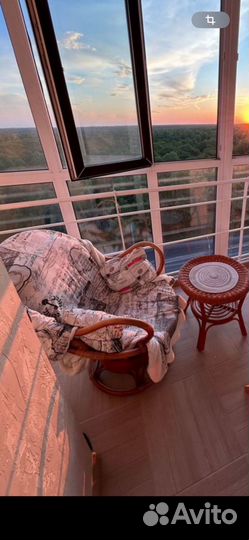 Кресло из ротанга бу