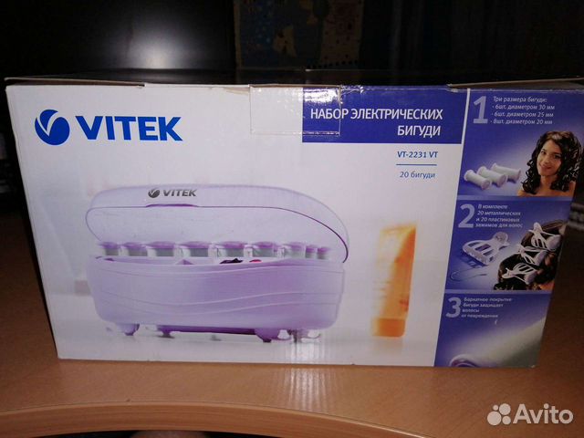 Бигуди vitek vt 2231 что в наборе