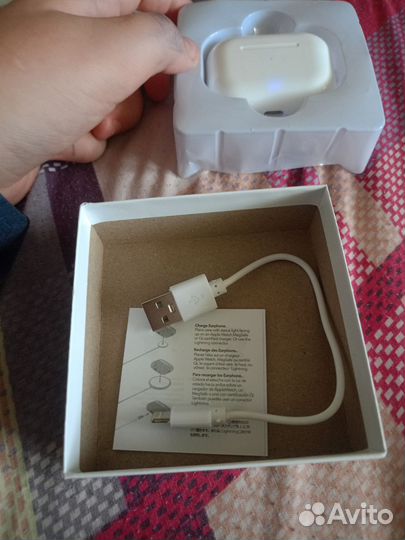 Наушники earpods pro 2 хорошая реплика